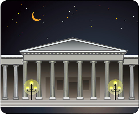 EPS 클립아트 해외풍경 해외 건축물 건축 유럽 외국문화 여행 야경 일러스트 자연 영국 사람없음 야외 관광지 도시 박물관 대영박물관 국내일러스트 나라 문화 풍경 야간 생태계 파일형식 벡터 풍경_경치