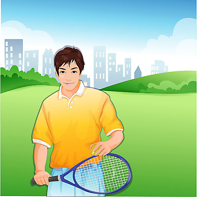 EPS 주간 라이프스타일 웰빙 계절 공원 공공시설 남자 여유 스포츠 맨라이프 다이어트 일러스트 레저 휴가 휴식 건강 한명 사람 20대 성인 야외 여름 레포츠 운동 구기 테니스 라켓 테니스라켓 남자만 남자한명만 성인남자만 청년만 청년남자만 청년남자한명만 성인한명만 성인남자한명만 성인만 국내일러스트 자연요소 1 감정 스포츠용품 컨셉 청년 생활 시설 파일형식 벡터