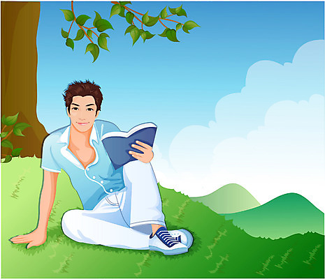 EPS 주간 나무 웰빙 공원 공공시설 남자 맨라이프 백그라운드 일러스트 하늘 휴식 한명 사람 20대 성인 취미 야외 라이프 책 독서 그늘 언덕 남자만 남자한명만 성인남자만 청년만 청년남자만 청년남자한명만 성인한명만 성인남자한명만 성인만 국내일러스트 자연요소 식물 1 라이프스타일 컨셉 청년 생활 시설 파일형식 벡터