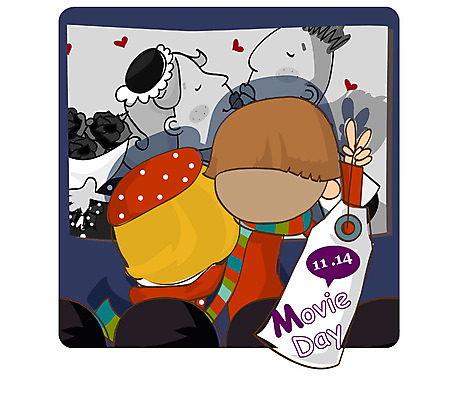 EPS 커플 여자 기념일 남자 일러스트 사람 이벤트 상반신 성인 두명 로맨틱 영화관 영화 무비데이 영화감상 성인만 국내일러스트 컨셉 관계 데이이벤트 문화예술 감상 극장 파일형식 벡터