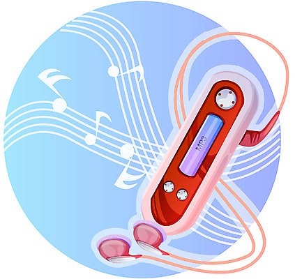 EPS 음악 일러스트 사랑 이벤트 사람없음 MP3 이미지다이어리 뮤직데이 국내일러스트 기념일 감정 문화예술 전자제품 파일형식 벡터