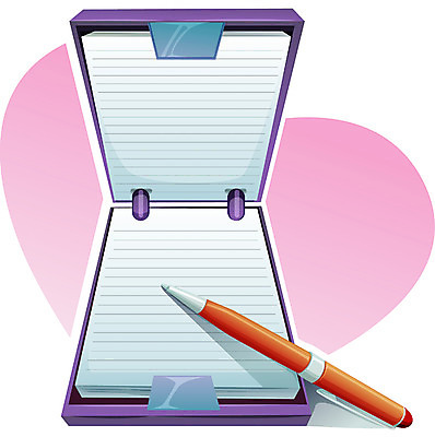 EPS 일러스트 문구용품 이벤트 사람없음 볼펜 다이어리 메모지 이미지다이어리 다이어리데이 국내일러스트 데이이벤트 펜 사무용품 오브젝트 파일형식 벡터