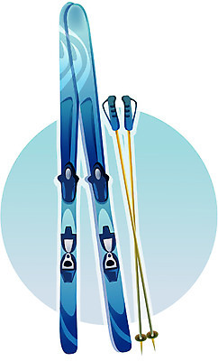 EPS 계절 스포츠용품 스포츠 겨울 일러스트 스키 겨울스포츠 사람없음 레포츠 스키장비 국내일러스트 레저 오브젝트 파일형식 벡터