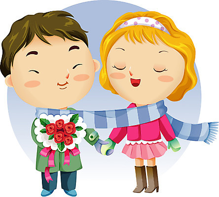 EPS 커플 계절 여자 남자 꽃다발 프로포즈 겨울 일러스트 사랑 사람 이벤트 두명 목도리 로맨틱 이미지다이어리 허그데이 국내일러스트 잡화 꽃 감정 컨셉 관계 데이이벤트 파일형식 벡터