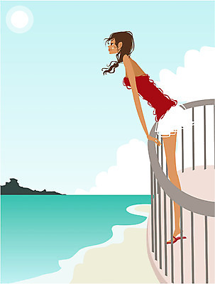 EPS 주간 전신 우먼라이프 라이프스타일 웰빙 여자 여유 바다 일러스트 하늘 휴가 휴식 한명 서기 사람 풍경 20대 성인 취미 해변 야외 라이프 발코니 야외테라스 여자만 여자한명만 성인여자만 청년만 청년여자만 성인한명만 청년여자한명만 성인여자한명만 성인만 국내일러스트 자연요소 1 감정 컨셉 모션 청년 생활 파일형식 벡터