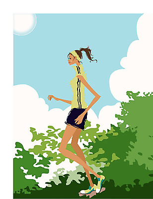 EPS 주간 전신 우먼라이프 라이프스타일 웰빙 여자 다이어트 일러스트 하늘 건강 한명 서기 사람 20대 성인 야외 달리기 조깅 운동 헬스 여자만 여자한명만 성인여자만 청년만 청년여자만 성인한명만 청년여자한명만 성인여자한명만 성인만 국내일러스트 자연요소 1 모션 청년 생활 파일형식 벡터