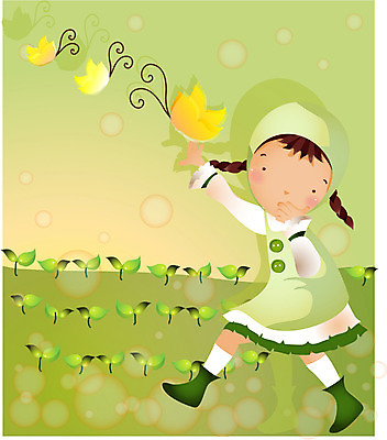 EPS 전신 사계절 계절 여자 꽃 초등학생 어린이 나비 일러스트 자연 한명 서기 사람 소녀 새싹 봄 순수 즐거움 여자만 여자한명만 어린이만 소녀만 소녀한명만 국내일러스트 식물 1 학생 감정 곤충 컨셉 모션 생태계 파일형식 벡터