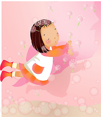 EPS 전신 사계절 계절 여자 초등학생 어린이 일러스트 자연 한명 사람 소녀 봄 비행 민들레 순수 즐거움 꽃가루 민들레홀씨 여자만 여자한명만 어린이만 소녀만 소녀한명만 국내일러스트 1 학생 꽃 감정 컨셉 가루 생태계 파일형식 벡터