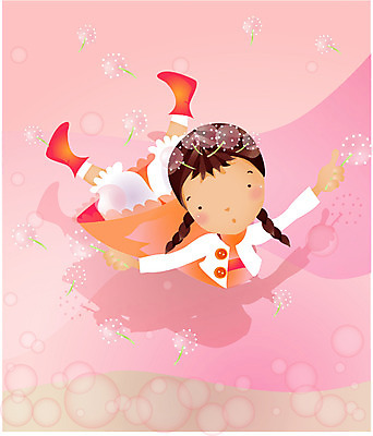 EPS 전신 사계절 계절 여자 초등학생 어린이 일러스트 자연 한명 사람 소녀 봄 비행 민들레 순수 즐거움 꽃가루 민들레홀씨 여자만 여자한명만 어린이만 소녀만 소녀한명만 국내일러스트 1 학생 꽃 감정 컨셉 가루 생태계 파일형식 벡터