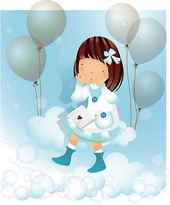 EPS 전신 구름 사계절 계절 여자 초등학생 어린이 일러스트 자연 한명 사람 앉기 소녀 봄 편지 순수 즐거움 풍선 여자만 여자한명만 어린이만 소녀만 소녀한명만 국내일러스트 자연요소 1 학생 감정 컨셉 모션 생태계 파일형식 벡터