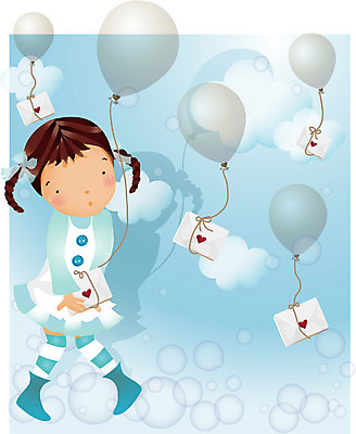 EPS 전신 사계절 계절 여자 초등학생 어린이 일러스트 상상 자연 한명 서기 사람 소녀 봄 비행 편지 순수 즐거움 풍선 여자만 여자한명만 어린이만 소녀만 소녀한명만 국내일러스트 1 학생 감정 컨셉 모션 생태계 파일형식 벡터