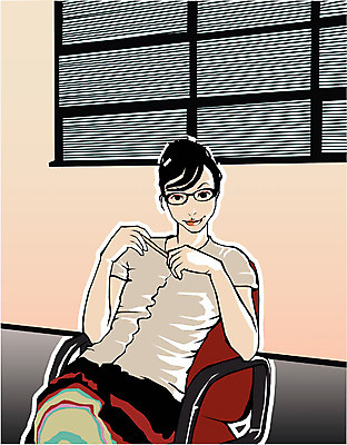 EPS 여자 포즈 일러스트 비즈니스 실내 한명 사람 앉기 상반신 20대 성인 업무 사무원 비즈니스우먼 여자만 여자한명만 성인여자만 청년만 청년여자만 성인한명만 청년여자한명만 성인여자한명만 성인만 국내일러스트 직업 1 모션 청년 내부 작업 직장인 파일형식 벡터