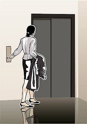 EPS 전신 공공시설 여자 일러스트 비즈니스 실내 한명 서기 사람 20대 성인 업무 직장인 사무원 비즈니스우먼 엘리베이터 외출 출퇴근 외근 여자만 여자한명만 성인여자만 청년만 청년여자만 성인한명만 청년여자한명만 성인여자한명만 성인만 국내일러스트 직업 1 모션 청년 내부 작업 시설 파일형식 벡터