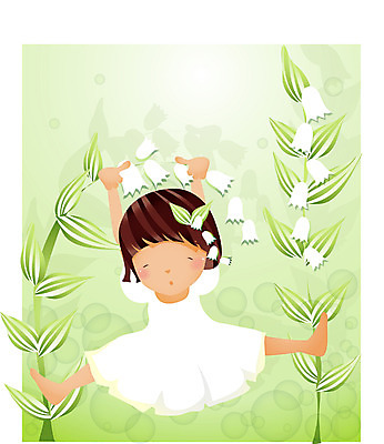 EPS 전신 식물 사계절 계절 여자 꽃 초등학생 어린이 일러스트 자연 한명 서기 사람 소녀 여름 순수 즐거움 방울꽃 여자만 여자한명만 어린이만 소녀만 소녀한명만 국내일러스트 1 학생 감정 컨셉 모션 생태계 파일형식 벡터