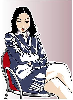 EPS 여자 일러스트 비즈니스 한명 사람 앉기 상반신 20대 성인 업무 직장인 사무원 비즈니스우먼 여자만 여자한명만 성인여자만 청년만 청년여자만 성인한명만 청년여자한명만 성인여자한명만 성인만 국내일러스트 직업 1 모션 청년 작업 파일형식 벡터