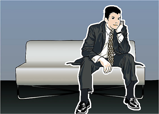 EPS 전신 남자 생각 의자 일러스트 비즈니스 실내 한명 사람 앉기 20대 성인 소파 직장인 비즈니스맨 남자만 남자한명만 성인남자만 청년만 청년남자만 청년남자한명만 성인한명만 성인남자한명만 성인만 국내일러스트 직업 1 가구 모션 청년 내부 파일형식 벡터