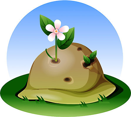 EPS 모자 잡화 일러스트 한국 사람없음 이미지다이어리 현충일 철모 군모 군장비 국내일러스트 기념일 아시아 장비 보호장비 군용 파일형식 벡터 호국보훈의달