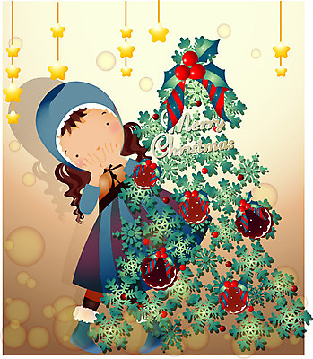 EPS 전신 사계절 계절 여자 기념일 종교 초등학생 어린이 크리스마스 겨울 일러스트 한명 서기 사람 소녀 장식 크리스마스트리 쿠키 과자 여자만 여자한명만 어린이만 소녀만 소녀한명만 국내일러스트 1 학생 모션 디저트 이벤트 파일형식 벡터