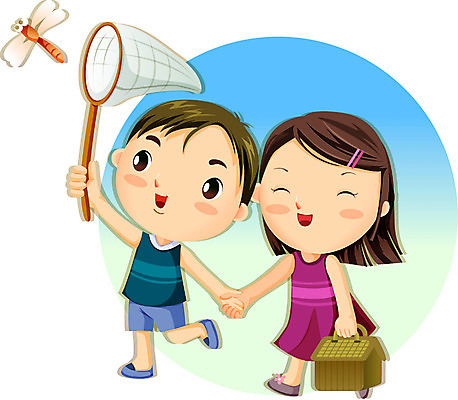 EPS 학생 사계절 계절 여자 교육 남자 초등학생 일러스트 방학 여름방학 사람 소녀 소년 두명 여름 이미지다이어리 원두막 곤충채집 입하 어린이만 국내일러스트 어린이 곤충 휴가 수집 절기 파일형식 벡터 여름_계절