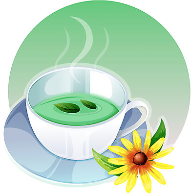 EPS 웰빙 음료 음식 일러스트 자동차 이벤트 사람없음 차 녹차 이미지다이어리 그린데이 8월14일 국내일러스트 육상교통 데이이벤트 차_음료 파일형식 벡터