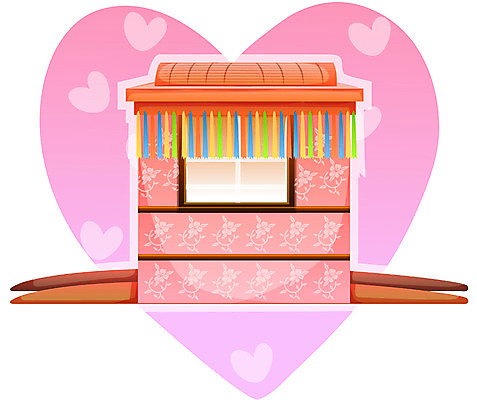 EPS 한국문화 한국전통 육상교통 결혼 가마 일러스트 결혼식 이벤트 사람없음 전통의례 전통혼례 이미지다이어리 국내일러스트 동양문화 전통 교통수단 한국 파일형식 벡터