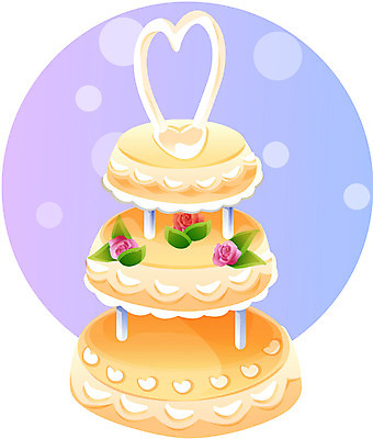 EPS 음식 결혼 일러스트 디저트 이벤트 사람없음 케이크 웨딩케이크 이미지다이어리 결혼소품 국내일러스트 오브젝트 파일형식 벡터