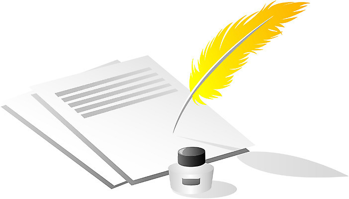 EPS 아이콘 사계절 계절 종이 자연 문구용품 잉크 사람없음 필기구 펜 만년필 가을 편지 편지지 오브젝트 깃펜 2D아이콘 생태계 파일형식 벡터