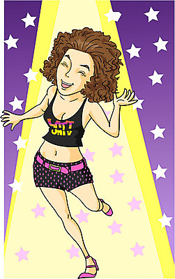 EPS 여자 일러스트 휴식 조명 한명 사람 20대 성인 취미 라이프 무대 춤 클럽 여자만 여자한명만 성인여자만 청년만 청년여자만 성인한명만 청년여자한명만 성인여자한명만 성인만 국내일러스트 1 컨셉 문화예술 청년 생활 파일형식 벡터