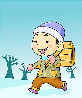 EPS 전신 계절 남자 초등학생 어린이 겨울 일러스트 놀이 한명 서기 사람 소년 썰매 남자만 남자한명만 어린이만 소년만 소년한명만 국내일러스트 1 학생 모션 파일형식 벡터