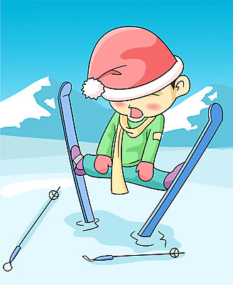 EPS 주간 전신 계절 남자 초등학생 어린이 겨울 일러스트 스키 한명 사람 소년 야외 레포츠 실수 창피 남자만 남자한명만 어린이만 소년만 소년한명만 국내일러스트 자연요소 1 학생 컨셉 레저 겨울스포츠 파일형식 벡터