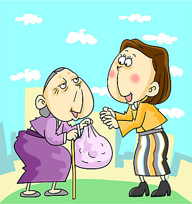 EPS 주간 전신 라이프스타일 여자 할머니 일러스트 휴식 친절 서기 사람 취미 야외 두명 라이프 도움 여자만 성인여자만 노인만 성인만 노인여자만 국내일러스트 자연요소 노년 컨셉 모션 생활 파일형식 벡터