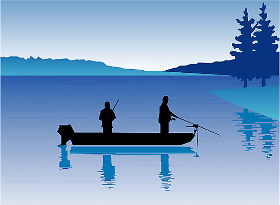 EPS 클립아트 실루엣 일러스트 자연 날씨 사람 풍경 야외 강 야간 흐림 선박 국내일러스트 자연요소 수상교통 촬영기법 생태계 파일형식 벡터