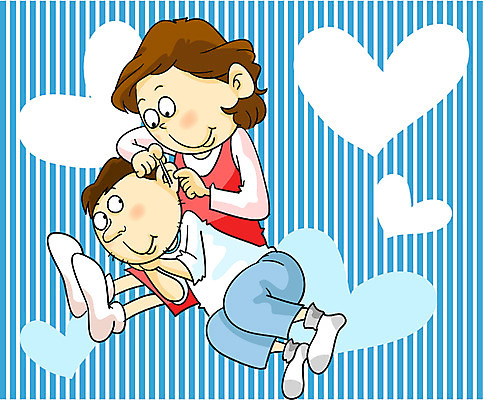 EPS 전신 라이프스타일 부부 커플 여자 남자 일러스트 사랑 사람 앉기 두명 귀이개 귀청소 국내일러스트 감정 관계 모션 생활 위생용품 청결 파일형식 벡터