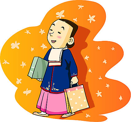 EPS 전신 전통 여자 명절 일러스트 선물 한명 서기 사람 20대 성인 설날 추석 한복 추석선물 여자만 여자한명만 성인여자만 청년만 청년여자만 성인한명만 청년여자한명만 성인여자한명만 성인만 설선물 국내일러스트 1 한국전통 기념일 모션 청년 전통의상 파일형식 벡터 명절선물