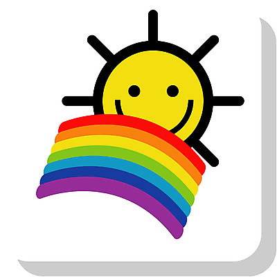 EPS 자연요소 아이콘 무지개 자연 버튼 날씨 픽토그램 태양 맑음 웹아이콘 날씨아이콘 2D아이콘 생태계 파일형식 벡터