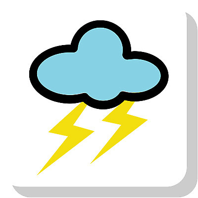 EPS 자연요소 구름 아이콘 자연 버튼 날씨 픽토그램 번개 웹아이콘 날씨아이콘 소서 2D아이콘 여름 절기 생태계 파일형식 벡터