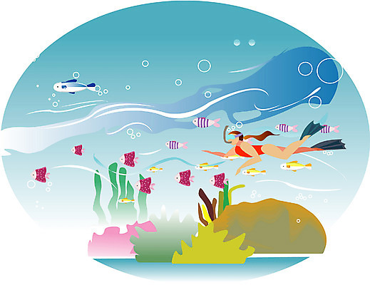 EPS 전신 클립아트 여자 일러스트 한명 사람 풍경 20대 성인 여름 레포츠 바닷속 해저 스노클링 잠수 스쿠버다이빙 여자만 여자한명만 성인여자만 청년만 청년여자만 성인한명만 청년여자한명만 성인여자한명만 성인만 국내일러스트 1 계절 레저 청년 수중 수상스포츠 파일형식 벡터