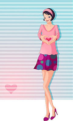 EPS 여자 기념일 일러스트 발렌타인데이 사랑 한명 사람 이벤트 20대 성인 하트 이미지다이어리 여자만 여자한명만 성인여자만 청년만 청년여자만 성인한명만 청년여자한명만 성인여자한명만 성인만 국내일러스트 모양 1 감정 데이이벤트 청년 파일형식 벡터