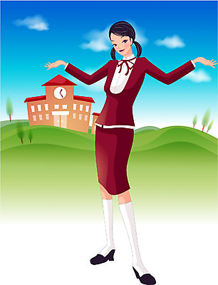 EPS 주간 학생 여자 교육 교복 일러스트 학교 청소년 하늘 여고생 한명 사람 이벤트 야외 10대 스쿨라이프 이미지다이어리 입학 신입생 여자만 여자한명만 십대만 십대여자만 십대여자한명만 국내일러스트 자연요소 1 라이프스타일 옷 고등학생 파일형식 벡터