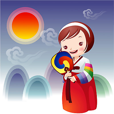 EPS 주간 전통 여자 명절 일러스트 하늘 새해 한명 사람 20대 성인 설날 추석 부채 전통의상 한복 여자만 여자한명만 성인여자만 청년만 청년여자만 성인한명만 청년여자한명만 성인여자한명만 성인만 국내일러스트 자연요소 1 한국전통 기념일 청년 파일형식 벡터