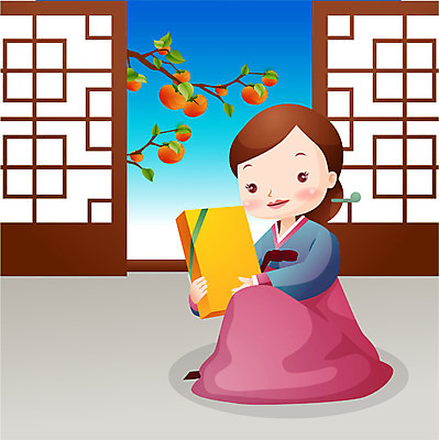 EPS 주간 전통 여자 명절 일러스트 하늘 실내 선물 한명 사람 20대 성인 추석 전통의상 한복 추석선물 여자만 여자한명만 성인여자만 청년만 청년여자만 성인한명만 청년여자한명만 성인여자한명만 성인만 국내일러스트 자연요소 1 한국전통 기념일 청년 내부 파일형식 벡터 명절선물