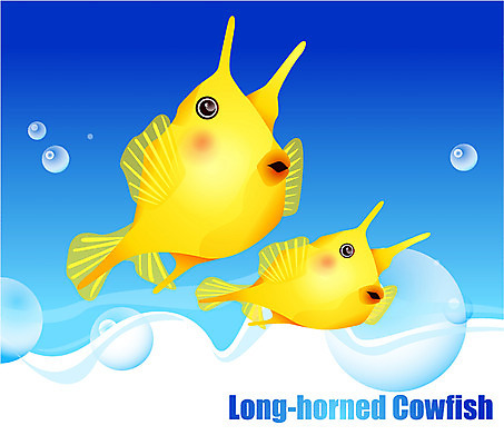 EPS 동물 척추동물 바다 두마리 일러스트 자연 관상어 어류 사람없음 바닷속 해저 수중동물 국내일러스트 2 수중 생태계 파일형식 벡터