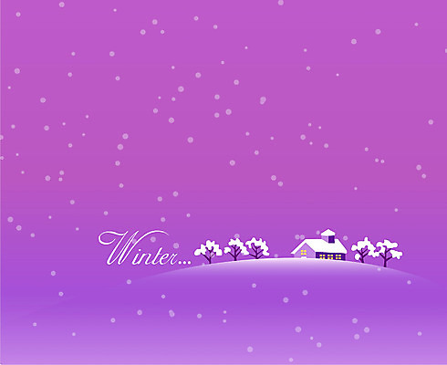 EPS 나무 사계절 계절 백그라운드 겨울 일러스트 자연 주택 풍경 초원 사람없음 야외 마을 눈 대설 겨울배경 국내일러스트 자연요소 식물 날씨 건물 절기 생태계 파일형식 벡터