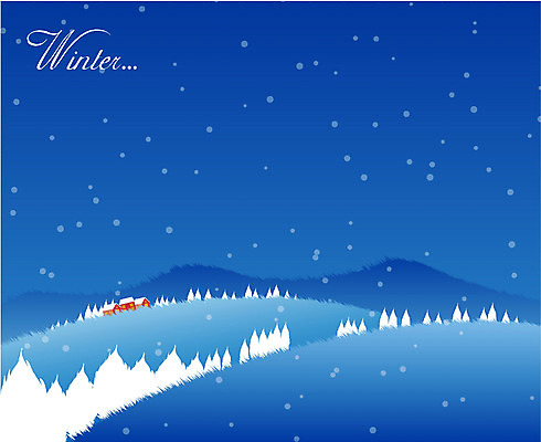 EPS 사계절 계절 백그라운드 겨울 일러스트 자연 주택 풍경 초원 사람없음 야외 마을 눈 야간 대설 겨울배경 국내일러스트 자연요소 날씨 건물 절기 생태계 파일형식 벡터