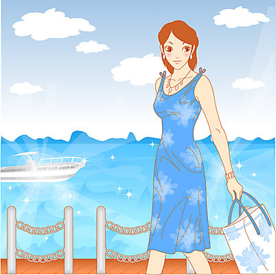 EPS 주간 웰빙 계절 여자 패션 여유 바다 여행 일러스트 휴가 휴식 한명 서기 사람 상반신 20대 성인 야외 여름 여름휴가 바캉스 선박 여자만 여자한명만 성인여자만 청년만 청년여자만 성인한명만 청년여자한명만 성인여자한명만 성인만 국내일러스트 자연요소 1 감정 컨셉 수상교통 모션 청년 파일형식 벡터 여름_계절