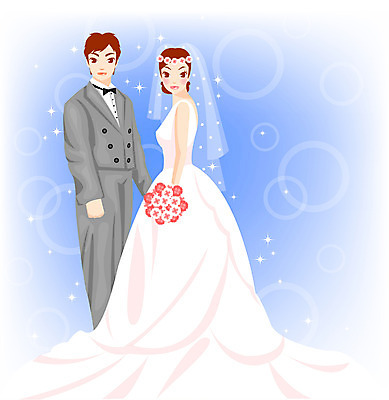 EPS 전신 모델 커플 여자 남자 신부 한쌍 부케 웨딩드레스 포즈 신랑 결혼 일러스트 서기 사람 정장 턱시도 성인 두명 예복 성인만 국내일러스트 드레스 옷 꽃다발 관계 모션 이벤트 파일형식 벡터