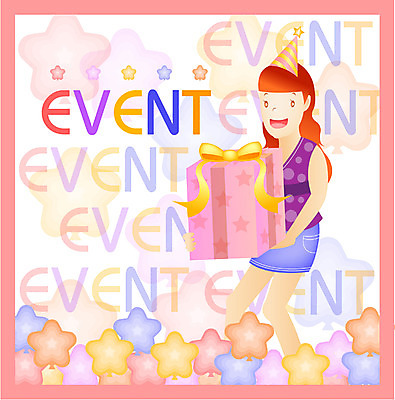 EPS 여자 일러스트 선물 한명 서기 사람 이벤트 상반신 20대 성인 선물상자 파티 생일 이벤트용품 여자만 여자한명만 성인여자만 청년만 청년여자만 성인한명만 청년여자한명만 성인여자한명만 성인만 국내일러스트 1 기념일 모션 청년 상자 오브젝트 파일형식 벡터