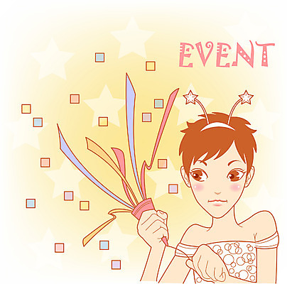 EPS 여자 일러스트 기념 폭죽 한명 사람 이벤트 상반신 20대 성인 파티 축하 이벤트용품 여자만 여자한명만 성인여자만 청년만 청년여자만 성인한명만 청년여자한명만 성인여자한명만 성인만 국내일러스트 1 컨셉 청년 오브젝트 파일형식 벡터