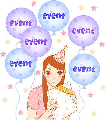 EPS 여자 일러스트 기념 선물 한명 사람 이벤트 상반신 20대 성인 파티 축하 이벤트용품 풍선 여자만 여자한명만 성인여자만 청년만 청년여자만 성인한명만 청년여자한명만 성인여자한명만 성인만 국내일러스트 1 컨셉 청년 오브젝트 파일형식 벡터