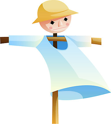 EPS 아이콘 계절 명절 한국 사람없음 추석 가을 허수아비 가상인물 2D아이콘 전통 기념일 아시아 농업 상상 파일형식 벡터